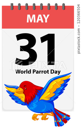 Celebrating World Parrot Day on May 31 120366504