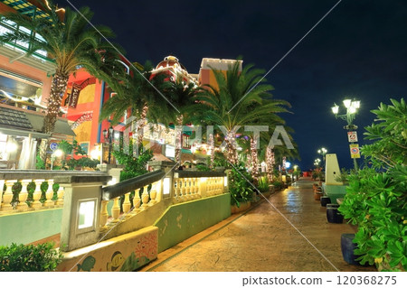 [Okinawa Prefecture] Night view of American Village (Depot Island Seaside) 120368275