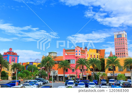 [Okinawa Prefecture] American Village (Depot Island) on a clear day 120368300