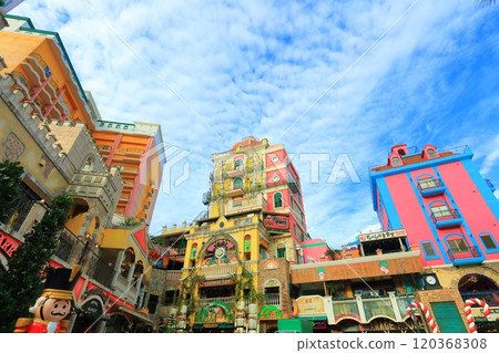 [Okinawa Prefecture] American Village on a clear day (Depot Island Seaside) 120368308
