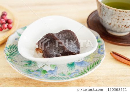 Bean jam mochi Bean jam mochi 120368351