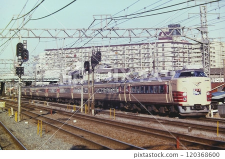 JNR時代伊豆急行直達特急「Odoriko 17」3037M，183系列，1981年11月21日 120368600