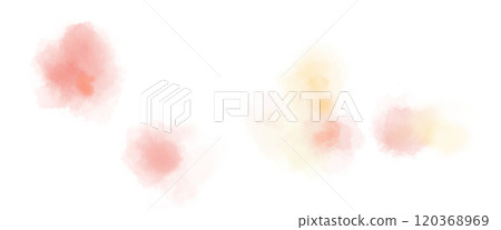 An illustration featuring fluffy, blurred dots in pink, like fluttering flowers An illustration featuring fluffy, blurred dots in pink, like fluttering flowers 120368969