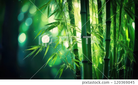 AI image: Bamboo forest image 120369845