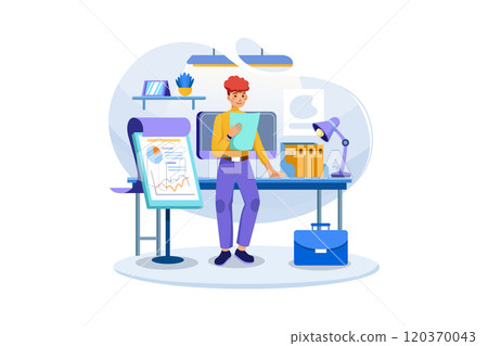 Analyzing financial statistics data presentation report 120370043