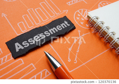 Assessment and financial charts. Assessment and financial charts. 120370136