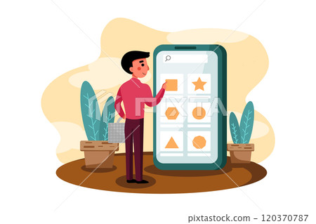 Browsing Item For Shopping Browsing Item For Shopping 120370787