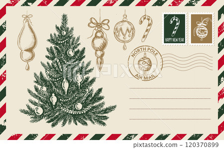 christmas, tree, vector 120370899