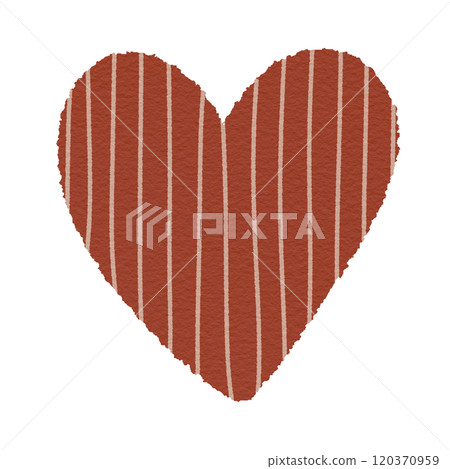 red heart wit white strip 120370959