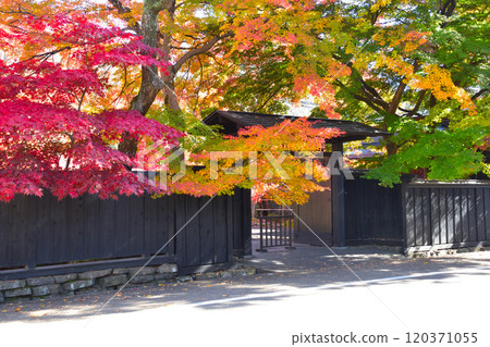 Autumn Castle Town Kakunodate Samurai Residences 120371055