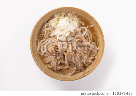 [Yamagata Prefecture] Meat soba 120371453