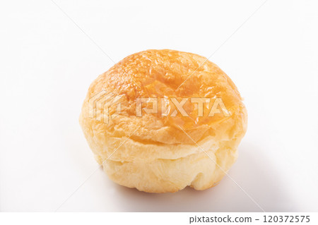 Croissants and cream puffs Croissants and cream puffs 120372575