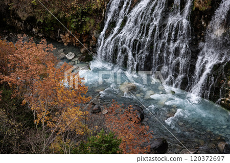Tourist attraction: Shirahigeno Falls 120372697