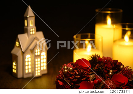 Christmas image (wreath) Christmas image (wreath) 120373374