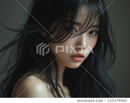 Beautiful woman portrait Beautiful woman portrait 120374093