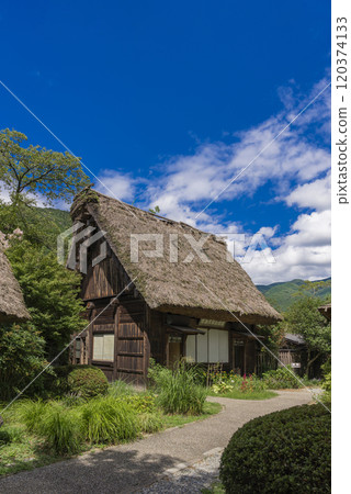 [Vertical photo] Gero Onsen Gassho Village Takehara Bunraku Memorial Museum 120374133