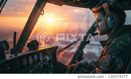 worker welding in oil industry 120374377