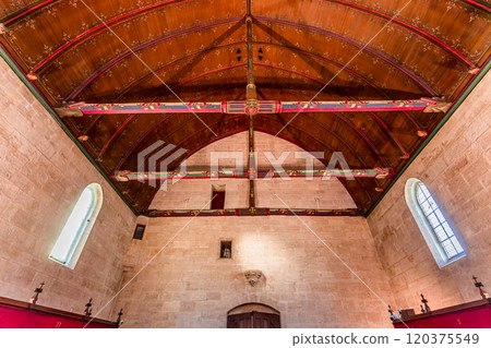 Hospices de Beaune, Burgundy, France,interiors Hospices de Beaune, Burgundy, France,interiors 120375549