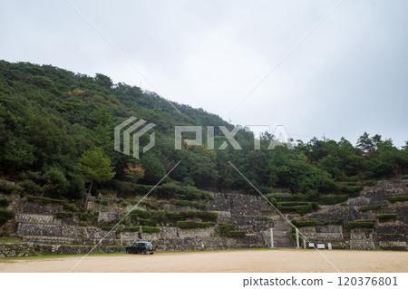 Beautiful historic scenery of the pier on Shodoshima island in Kagawa prefecture, Japan Beautiful historic scenery of the pier on Shodoshima island in Kagawa prefecture, Japan 120376801