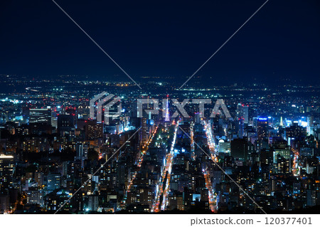 Jump into the night view from Okurayama Jump into the night view from Okurayama 120377401