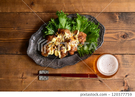 起司蛋黃醬炸雞 120377759