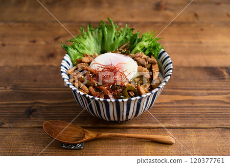 Braised beef with bonito Braised beef with bonito 120377761