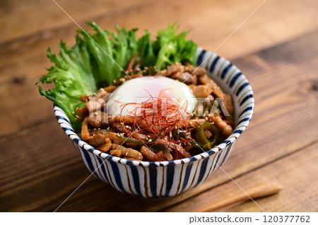 Braised beef with bonito Braised beef with bonito 120377762
