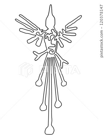 納斯卡地畫鳥 納斯卡地畫鳥 120378147