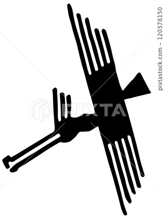 Nazca Geoglyph Bird 120378150