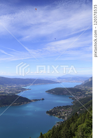 lake of Annecy, savoie, alps, france lake of Annecy, savoie, alps, france 120378535