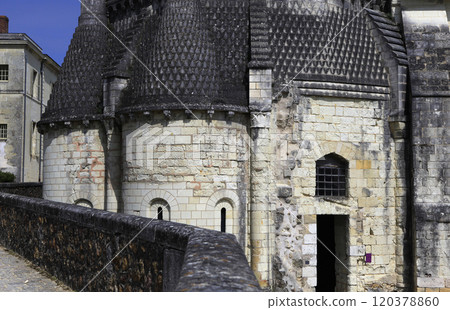 Fontevraud abbey, Saumur, Loire valley, France 120378860