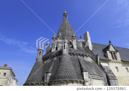 Fontevraud abbey, Saumur, Loire valley, France 120378861