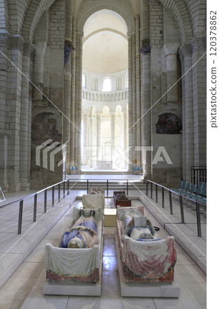 Fontevraud abbey, Saumur, Loire valley, France Fontevraud abbey, Saumur, Loire valley, France 120378862
