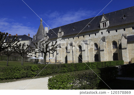 Fontevraud abbey, Saumur, Loire valley, France 120378869