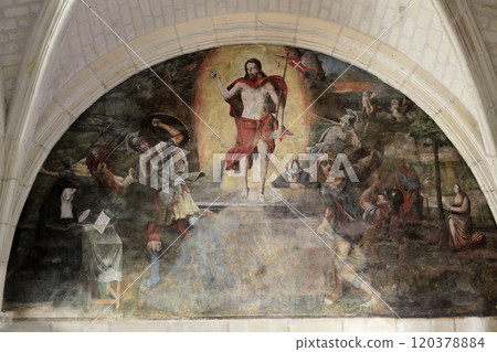 Fontevraud abbey, Saumur, Loire valley, France 120378884