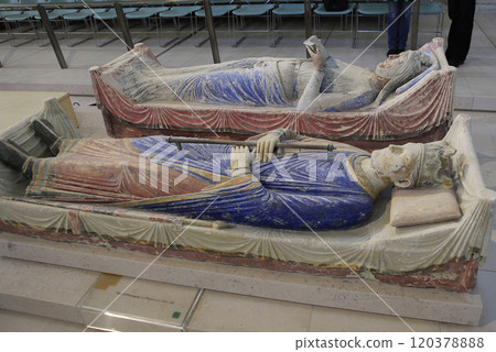 Fontevraud abbey, Saumur, Loire valley, France 120378888