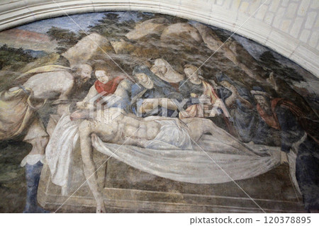 Fontevraud abbey, Saumur, Loire valley, France 120378895
