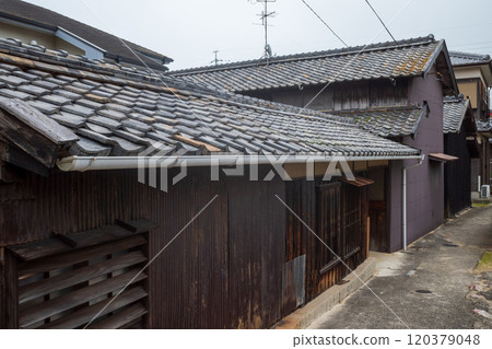 An old and very beautiful building on Shodoshima Island in Kagawa Prefecture, Japan An old and very beautiful building on Shodoshima Island in Kagawa Prefecture, Japan 120379048