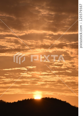 Asahi rising from Kyoto Otama Asahi rising from Kyoto Otama 120379387