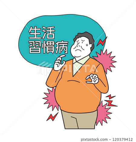 男性關注與生活方式相關的疾病 男性關注與生活方式相關的疾病 120379412