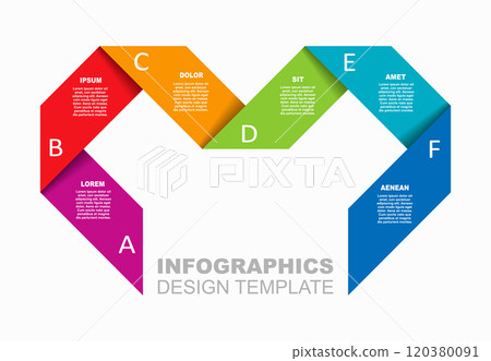Infographic design template with place for your data. Vector illustration. 120380091