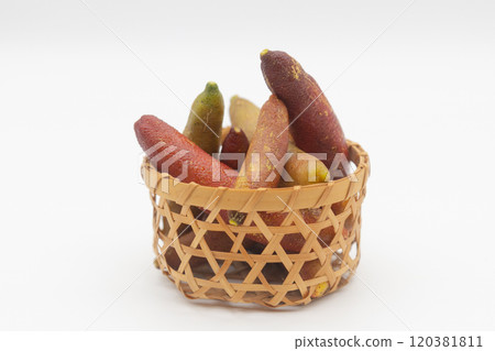 Finger limes in a basket: a rare citrus fruit native to Australia Finger limes in a basket: a rare citrus fruit native to Australia 120381811