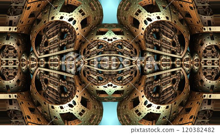 Computer rendered virtual 3D scenery 120382482
