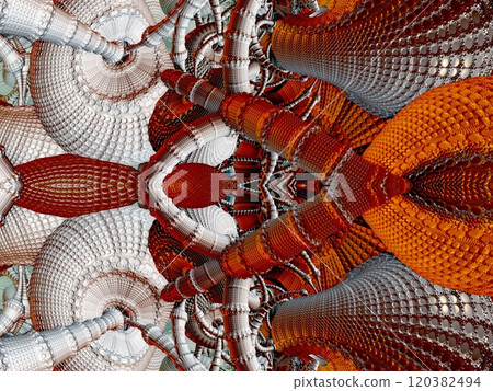 Computer rendered virtual 3D scenery 120382494