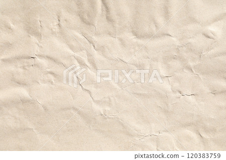 Old crumpled brown paper texture Old crumpled brown paper texture 120383759