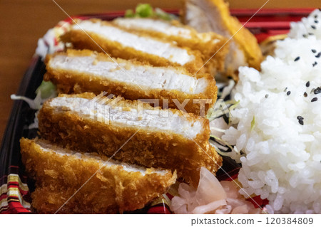 Tonkatsu lunch box 120384809