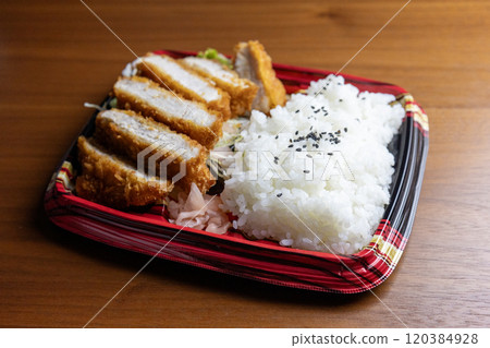 炸豬排飯盒 120384928