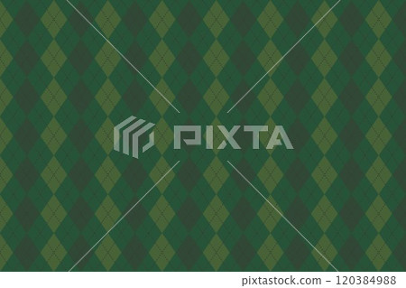 Argyle background illustration green 120384988