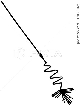 Nazca Geoglyph Flamingo 120386025
