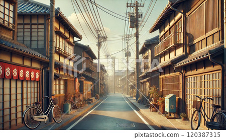 昭和的街道 120387315